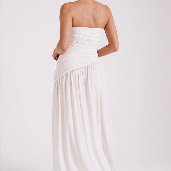 Meshki White Strapless Maxi Gown - Picture 3 of 3